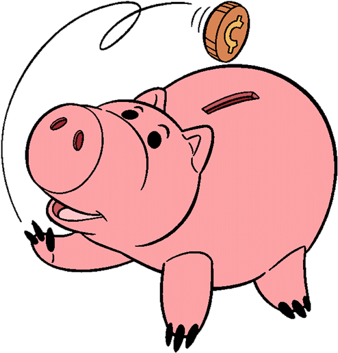 Ham Clipart Toy Story - Hamm Toy Story Drawing (500x532)