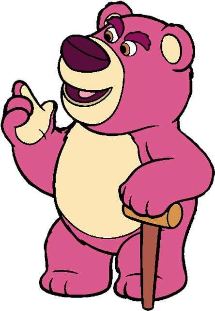 Toy Story 3 Lots O Huggin' Bear - Toy Story 3 Clipart (450x653)