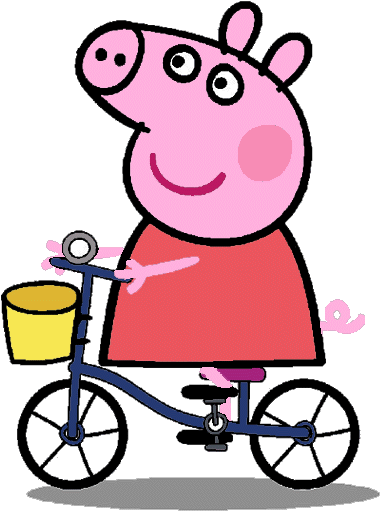 Mud Clipart Peppa Pig - Peppa Pig Colouring Pages (400x530)