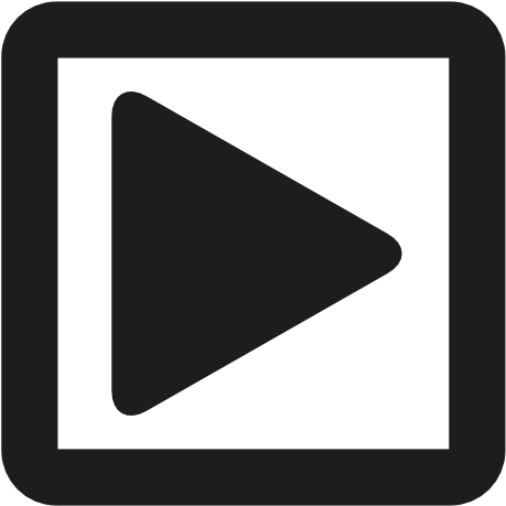Video Play Button Icon - Play Button Square (512x512)