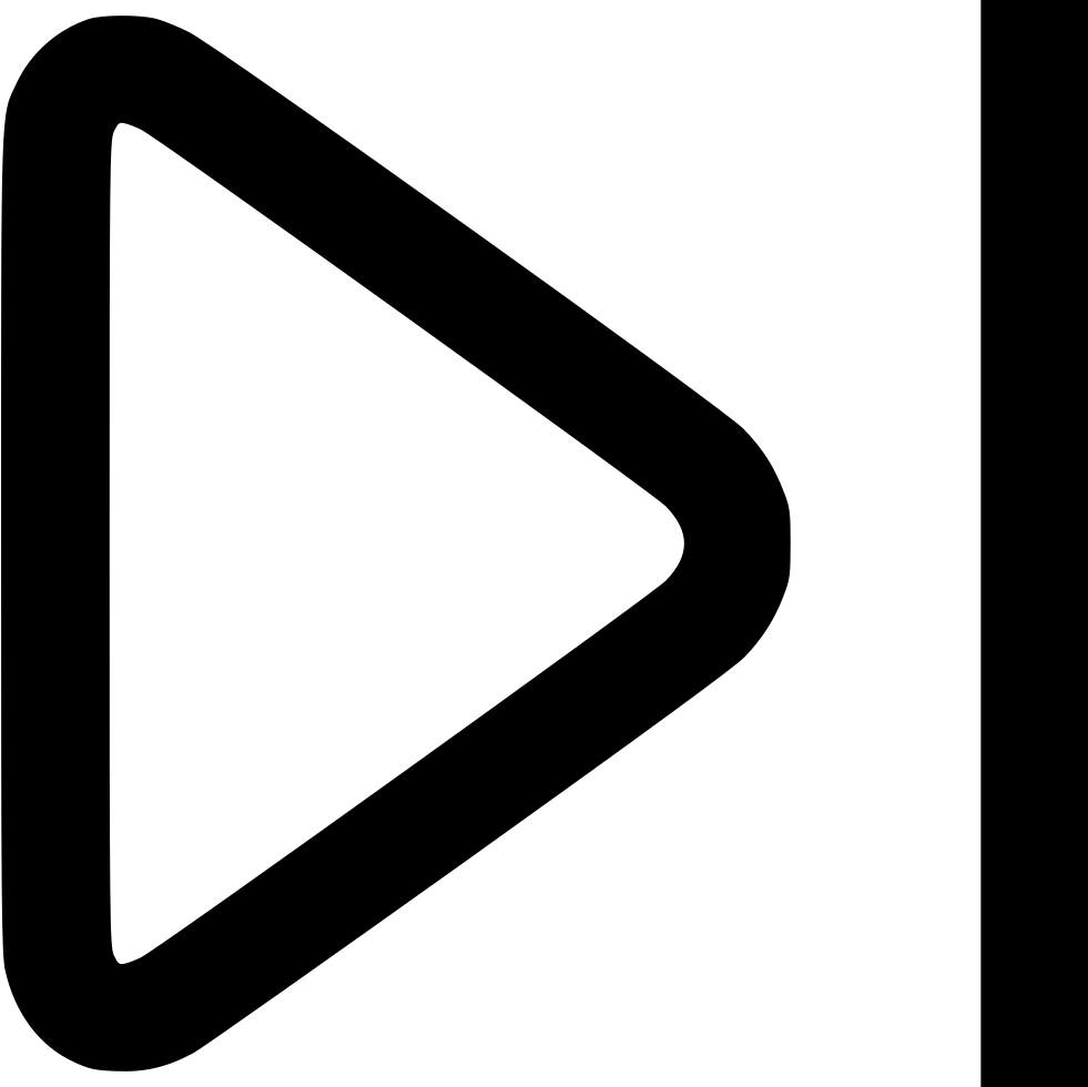 Audio Last Media Music Next Player Right Sound Step - Sign (981x980)