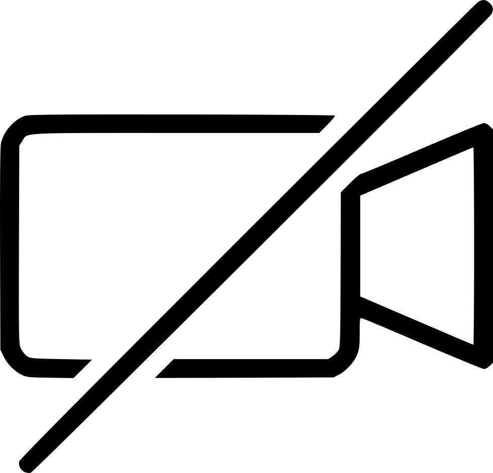 No Camera Recorder Video Movie Record Comments - Icon (980x942)