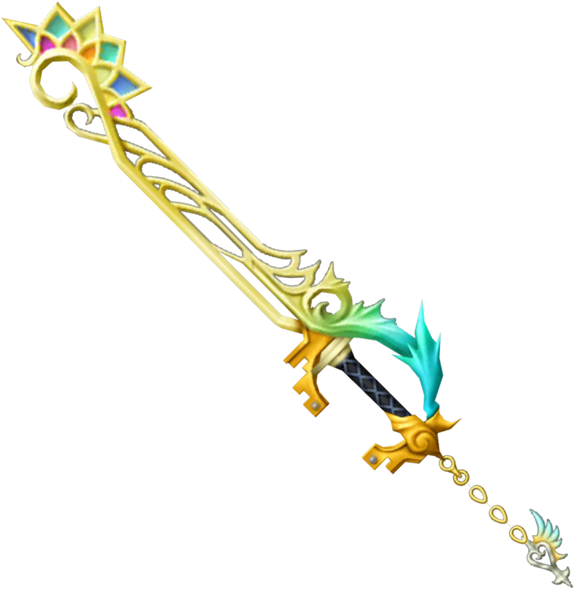 Vintage Clipart Of Image Nightmare's End Reality Shift - Keyblade Oc (836x858)
