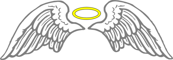 Angel Halo - Guardian Angel Tattoo Small (600x209)