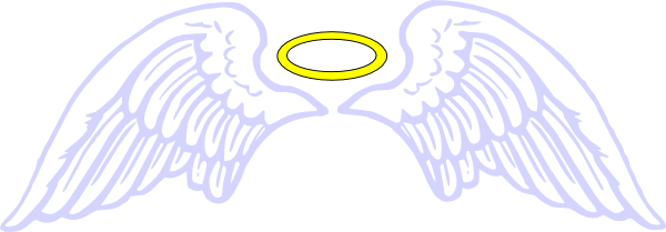 Angel Wings Clip Art (600x209)