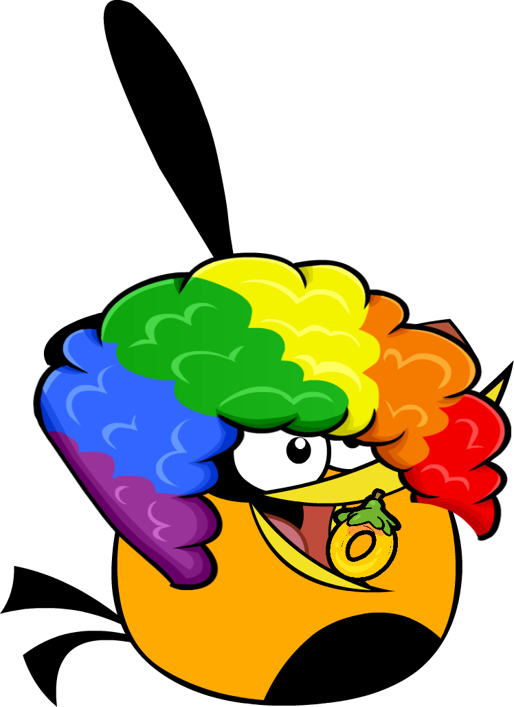 Bubbles The Oriole Orange Bird - Bubbles The Orange Bird (748x1028)