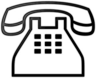 Talk To Us - Telephone Logo White Png (512x512)