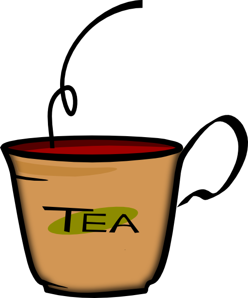 Clip Art Of Tea (624x750)