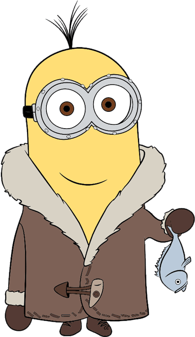 Minions Movie Clip Art Image - Kevin Clipart (400x668)