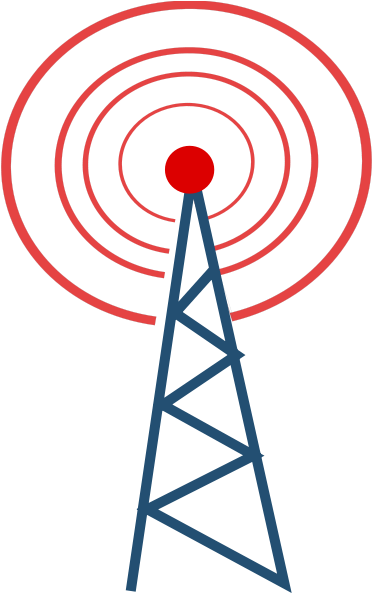 Radio Tower Clipart - Radar (1067x800)