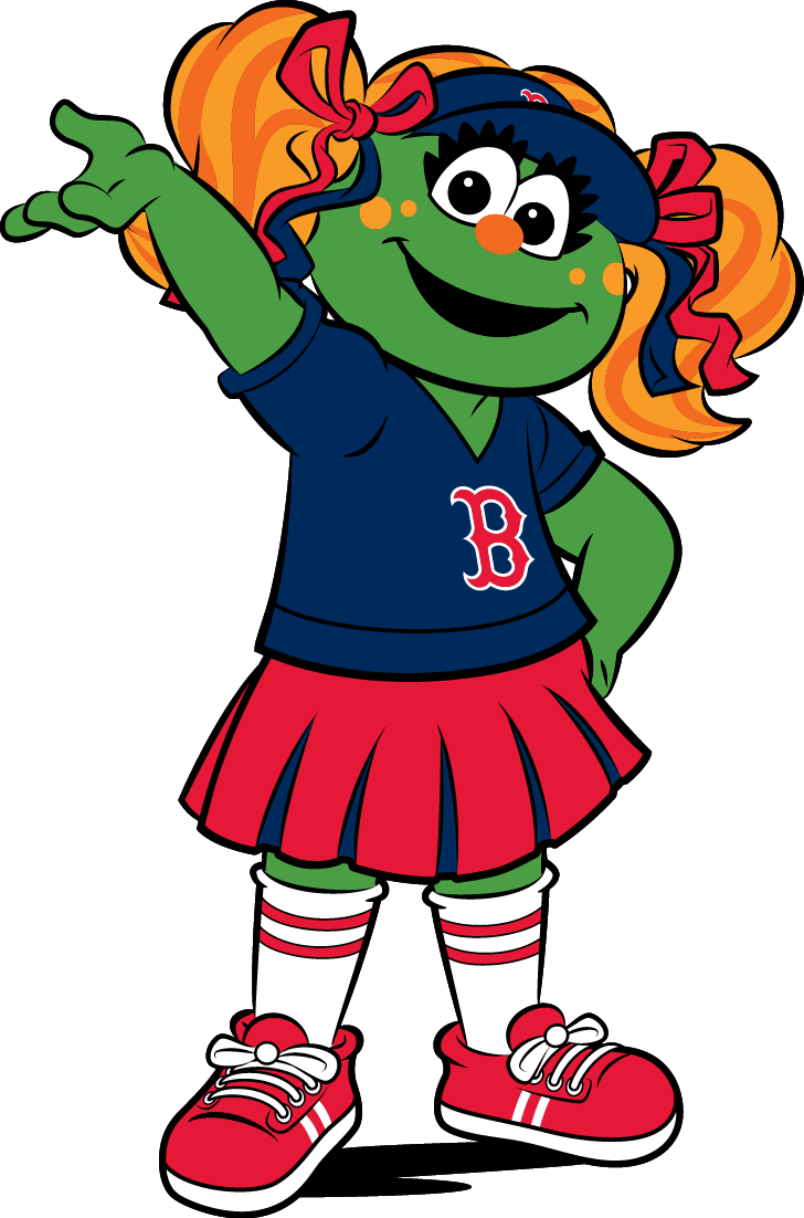 Boston Red Sox Socks Transparent Png - Tessie The Green Monster (728x1102)