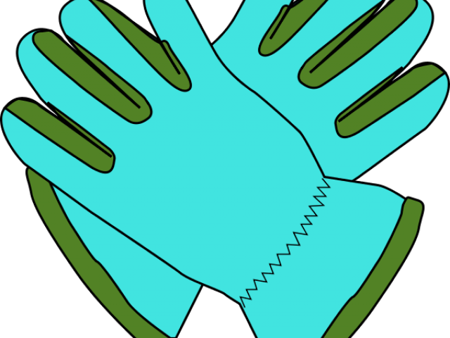 Gloves Clipart Garden Glove - Clip Art Gloves (640x480)