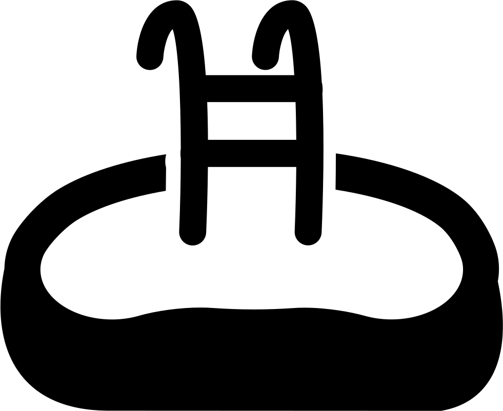 Stair Of A Swimming Pool Comments - Swimming Pool Icon (981x802)
