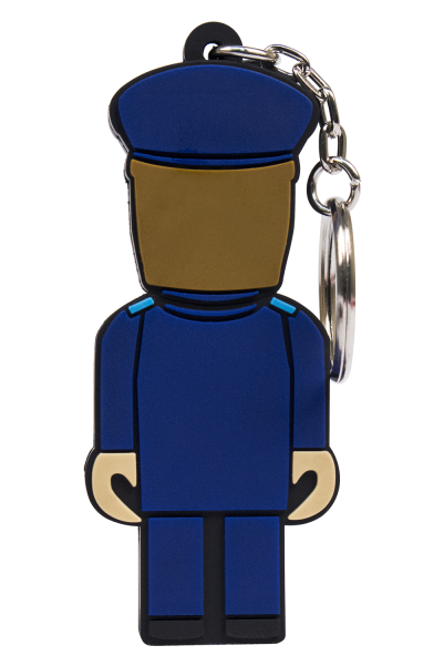 Key Chain With A 4gb Usb Drive In The Shape Of A Salvation - Water Bottle (600x600)