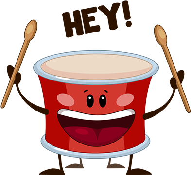 Drums, Drum Pad Games Messages Sticker-2 - Practice Pad (408x408)