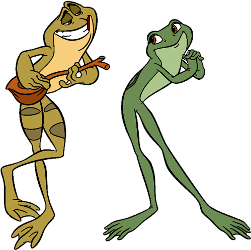 Princess - And - The - Frog - Coloring - Pages - Princess And The Frog Frogs (500x509)