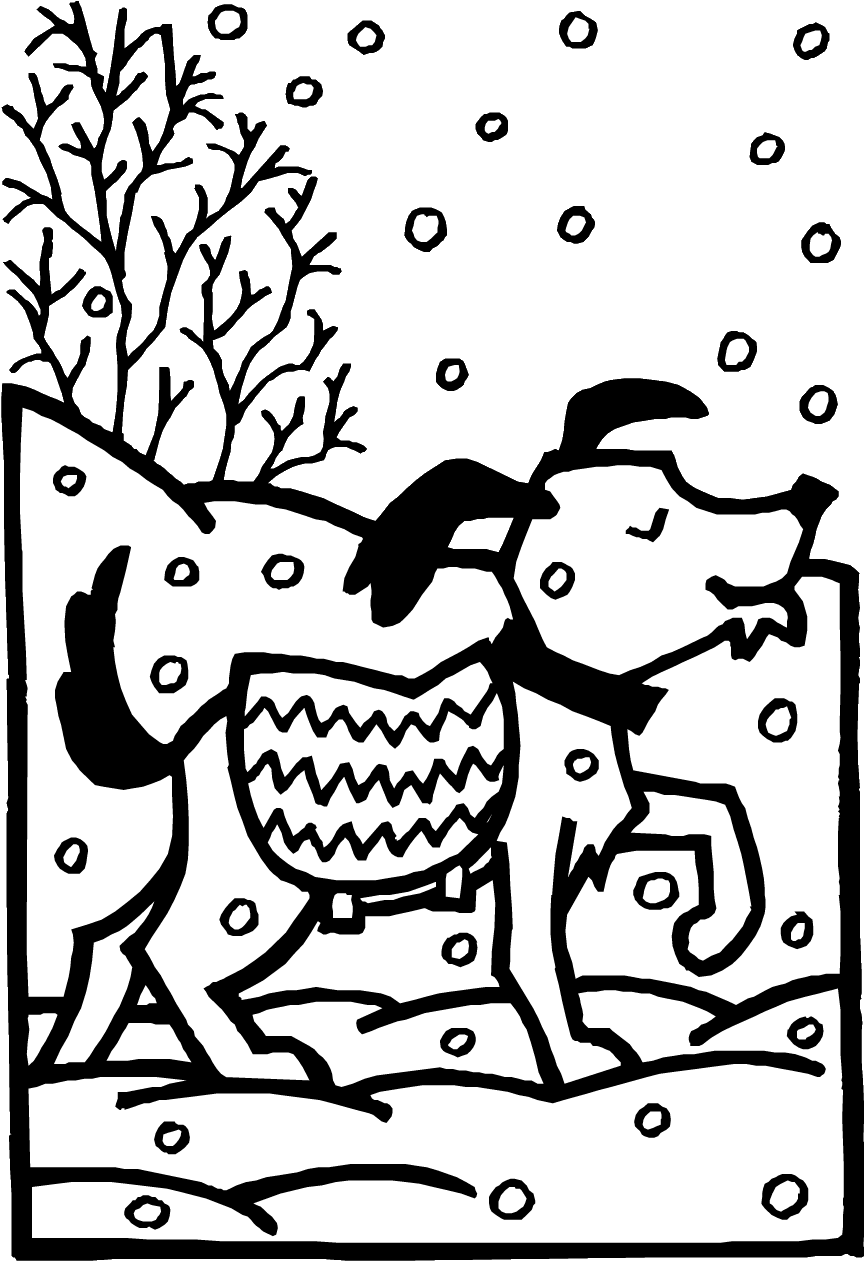 Winter Coloring Pages - Winter Coloring Sheets Free (950x1266)
