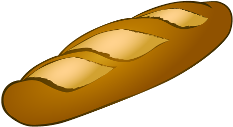 For Download Free Image - Hot French Bread Clip Art (480x480)