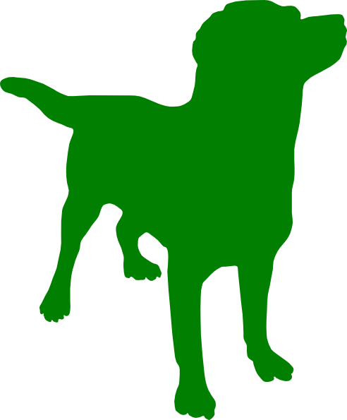 Dog Silhouette Transparent Background (492x595)