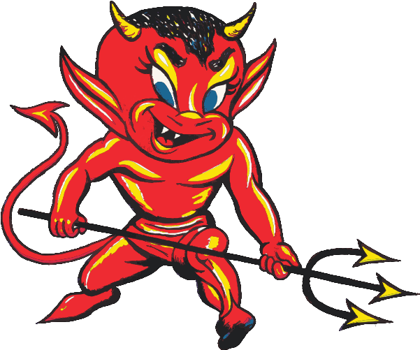 Art Print: Pop Ink - Csa Images' Devil, 61x46in. (600x550)