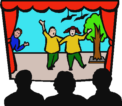 Theatre Play Clipart - Play Clipart (412x359)