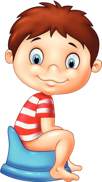 Entrenamiento Para Ir Al Baño Libre De Regalías De - Potty Training Cartoon (510x600)
