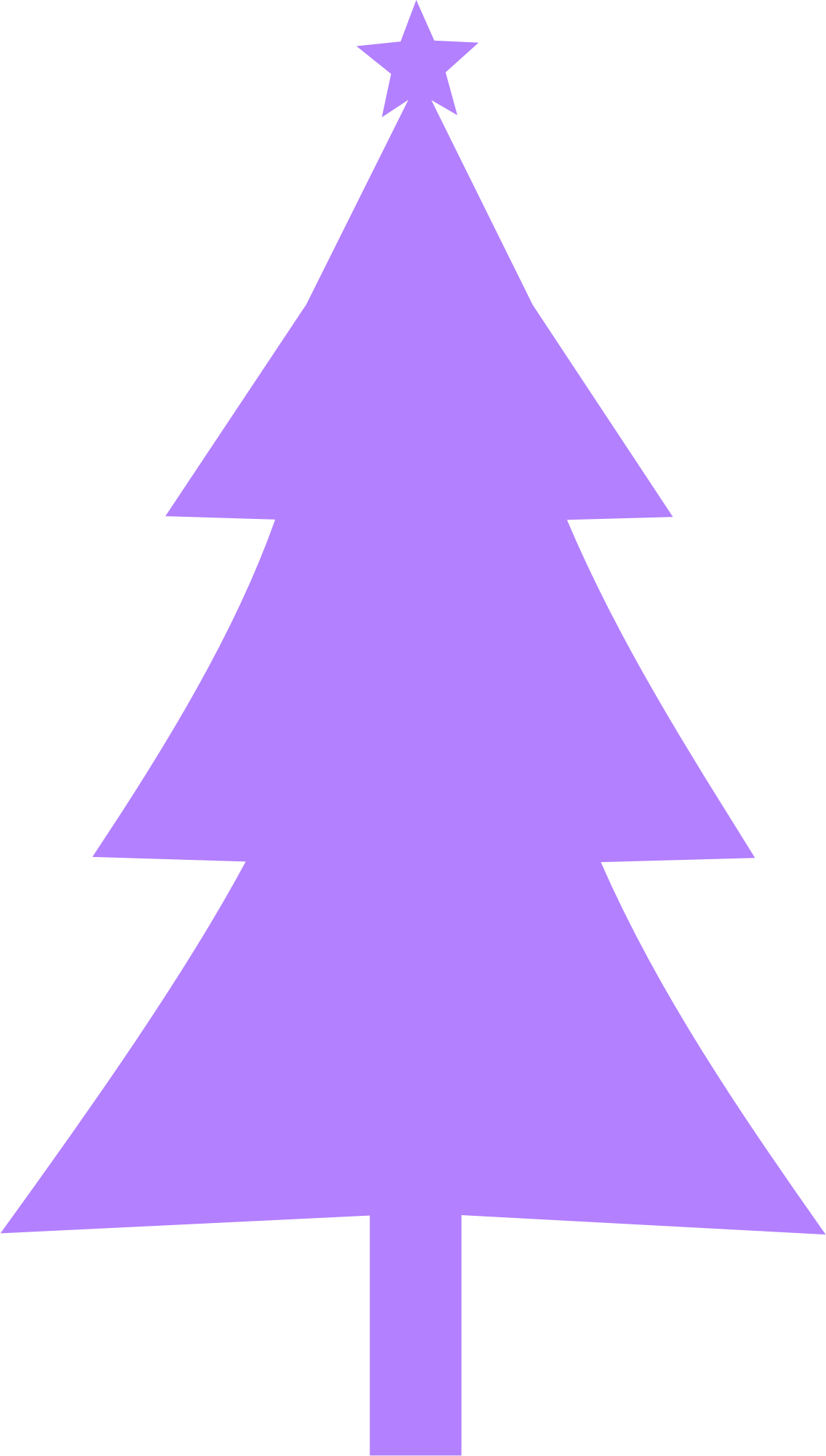Transparent Christmas Silhouette White (1156x2037)