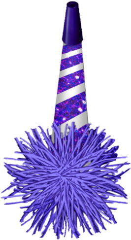 New Years Whistle Png (281x500)