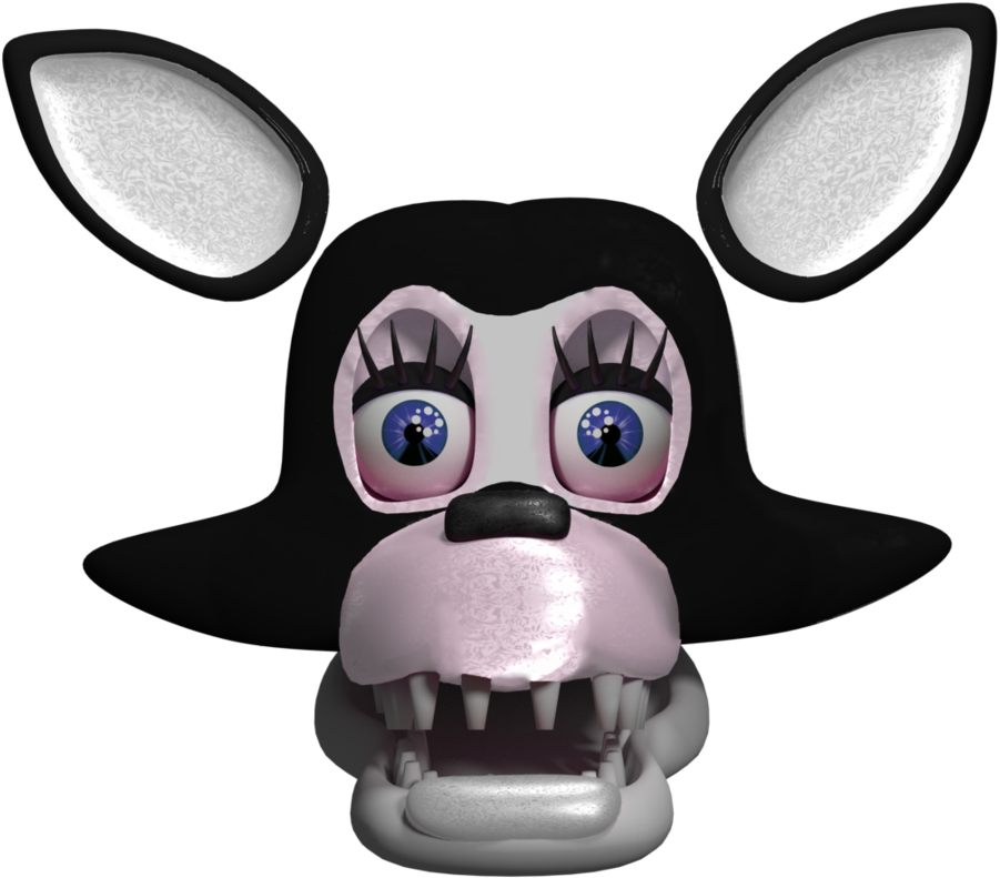 Five Nights At Panda's Panda Head By Panda-tronic - Cartoon (917x872)