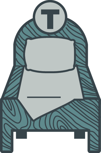 Twin Bed - Bed (351x529)