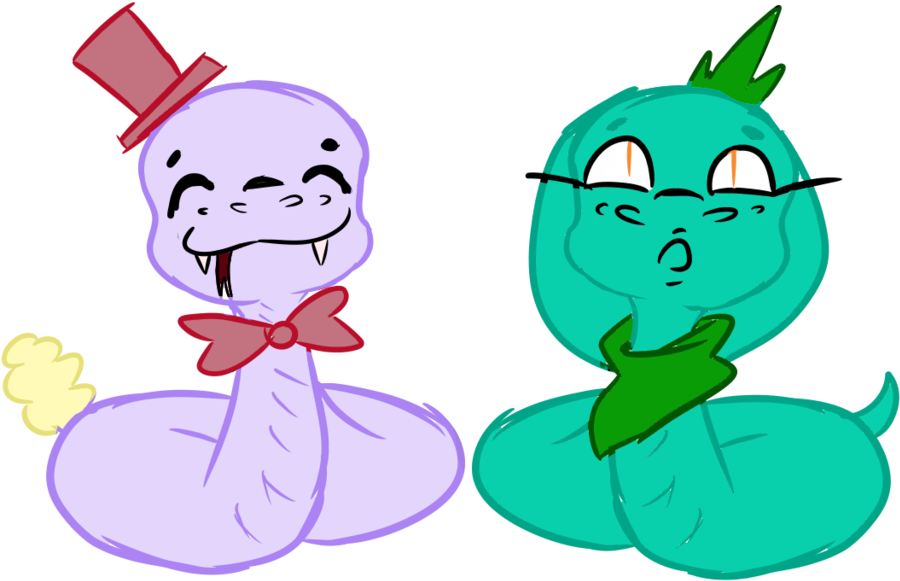 Snazzy-lizard Gacha By Dancer7273 - Cartoon (1024x683)