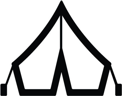 I Welcome Refugees Network - Refugee Camp Icon Png (421x333)