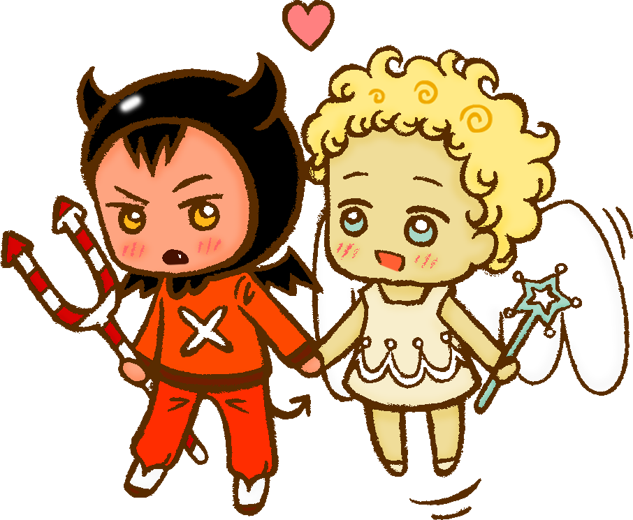 Devil X Angel Cookie By Megumimaruidesu On Deviantart - Cookie Run (906x745)