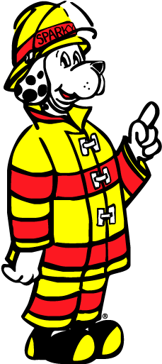 Sparky The Fire Dog - Sparky The Fire Dog (259x512)