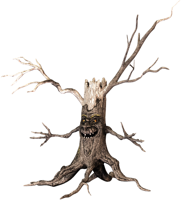 Haunted Tree Cliparts 26, Buy Clip Art - Face (648x720)