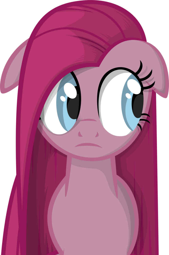 Itsjustred, Blue Eyes, Bust, Floppy Ears, Pinkamena - Pinkie Pie (677x1024)