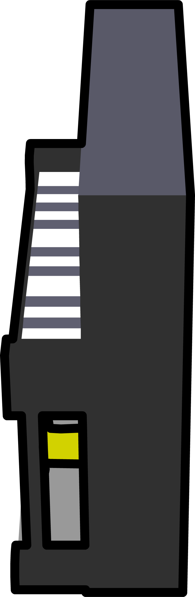 Piano Sprite 003 - Stairs (785x2392)