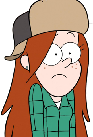 S1e15 Wendy Transparent 01 - Wendy Gif Gravity Falls (376x480)