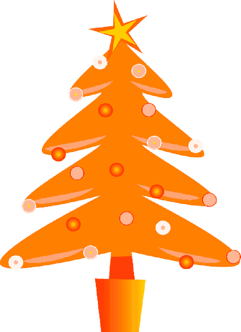 Christmas - Christmas Tree Clip Art (800x1101)