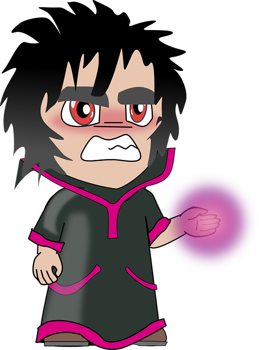 Free Cliparts Anime 15, Buy Clip Art - Sorcerer Clipart (533x720)
