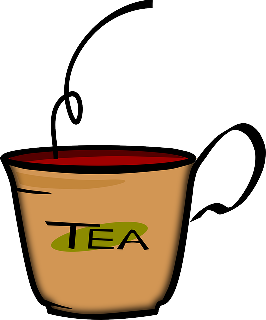 Tea, Hot, Beverage, Breakfast, Morning, Drink - Clip Art Of Tea (532x640)