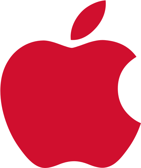 Apple Icon Transparent Background Download - Iphone 7 Red Logo (1200x826)