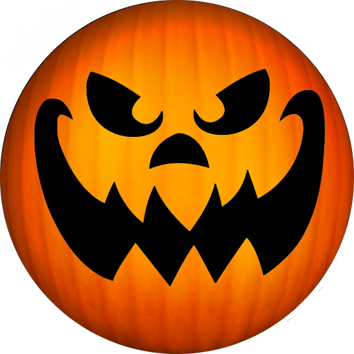 Click On The Image To Take You To The Original Link - Plantillas Calabazas De Halloween De Miedo (512x512)