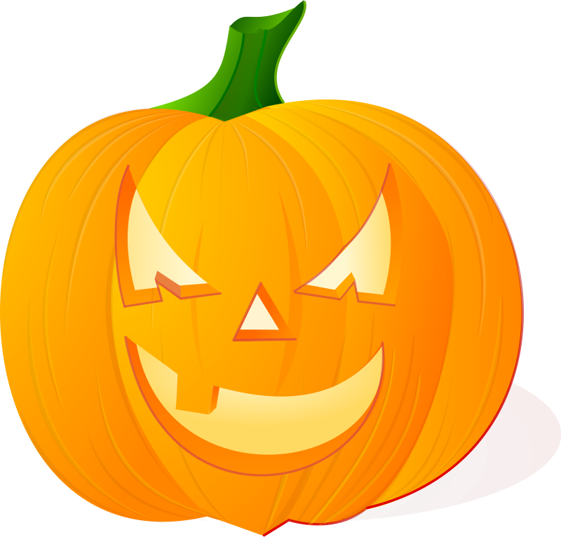 Collection Of Halloween Pumpkins Clipart - Jack O Lantern Png (950x913)