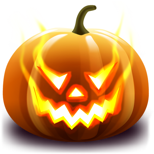 Halloween Pumpkin Transparent Background - Cartoon Jack O Lantern (512x512)