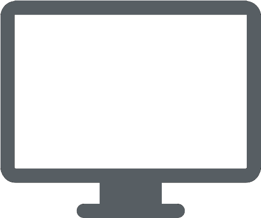 Screen-icon - Monitor Clipart (512x512)