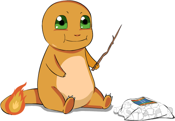 Always Makes Me Smile - Gif Charmander (700x600)