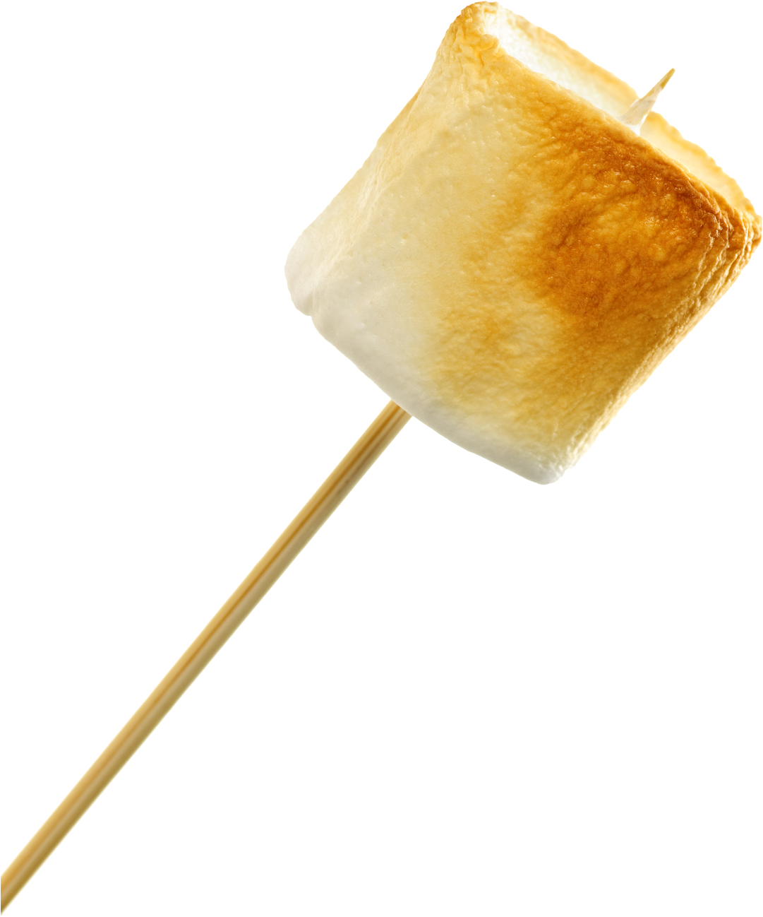Roasting Marshmallows Clipart Download - Toasted Marshmallow On Stick (1155x1732)