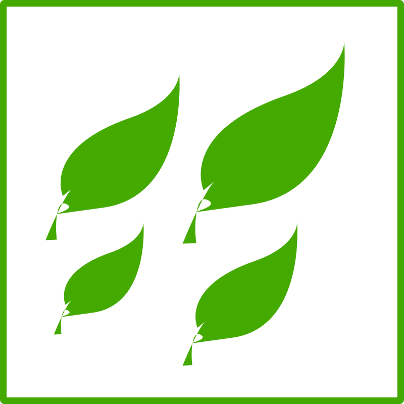 Free Eco Green Leaves Icon - Leave Green Eco Icon (800x800)