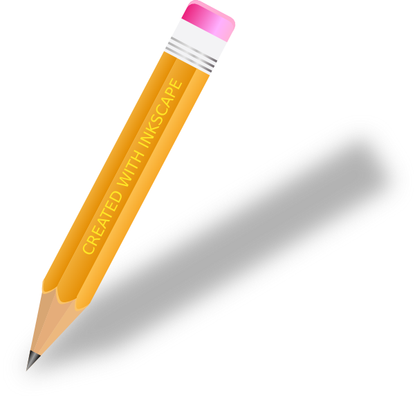 Sharpened Pencil Clipart For Kids - Clipart Pencil Small (600x574)